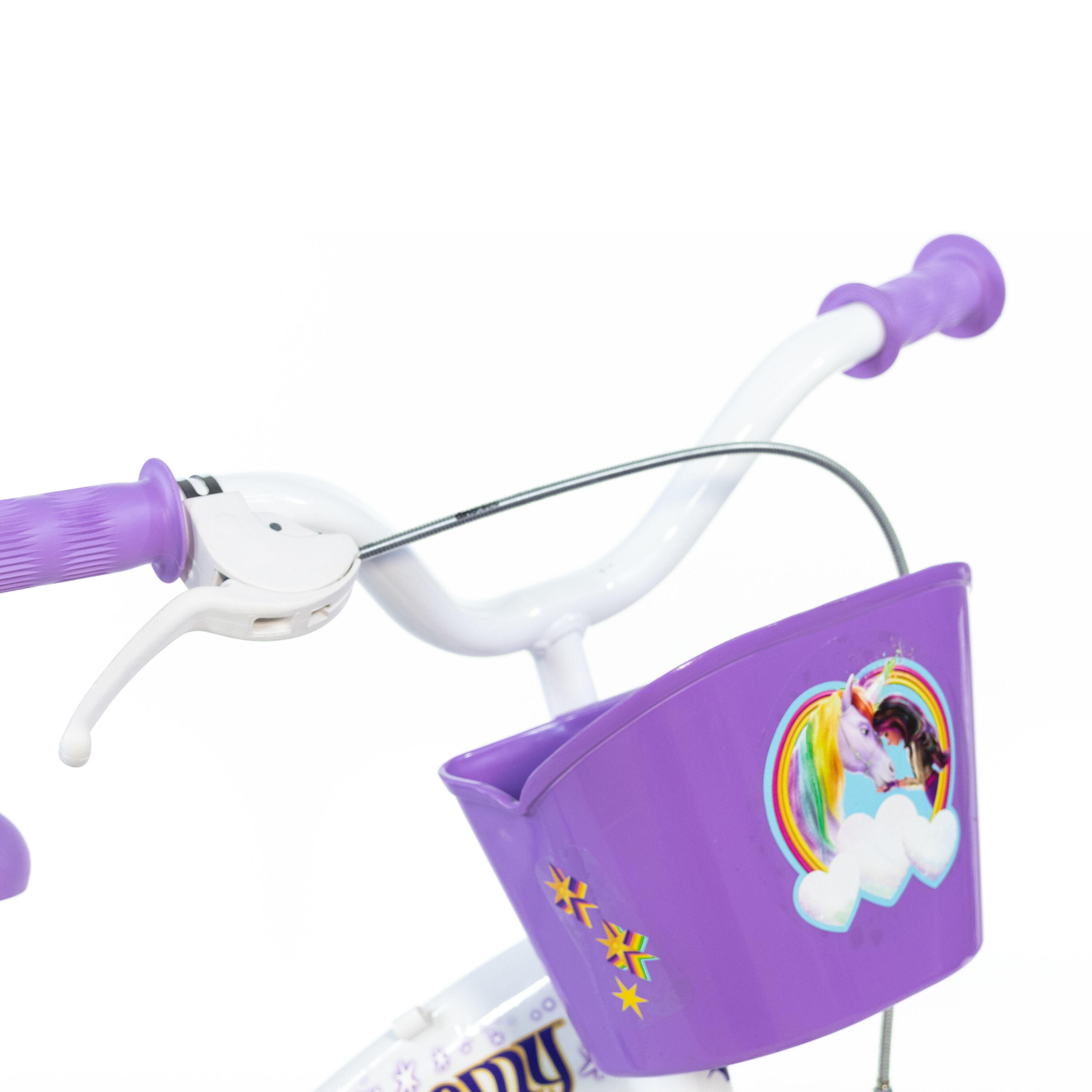 Dino Unicorn Academy 12 Inch Bicycle 3/5