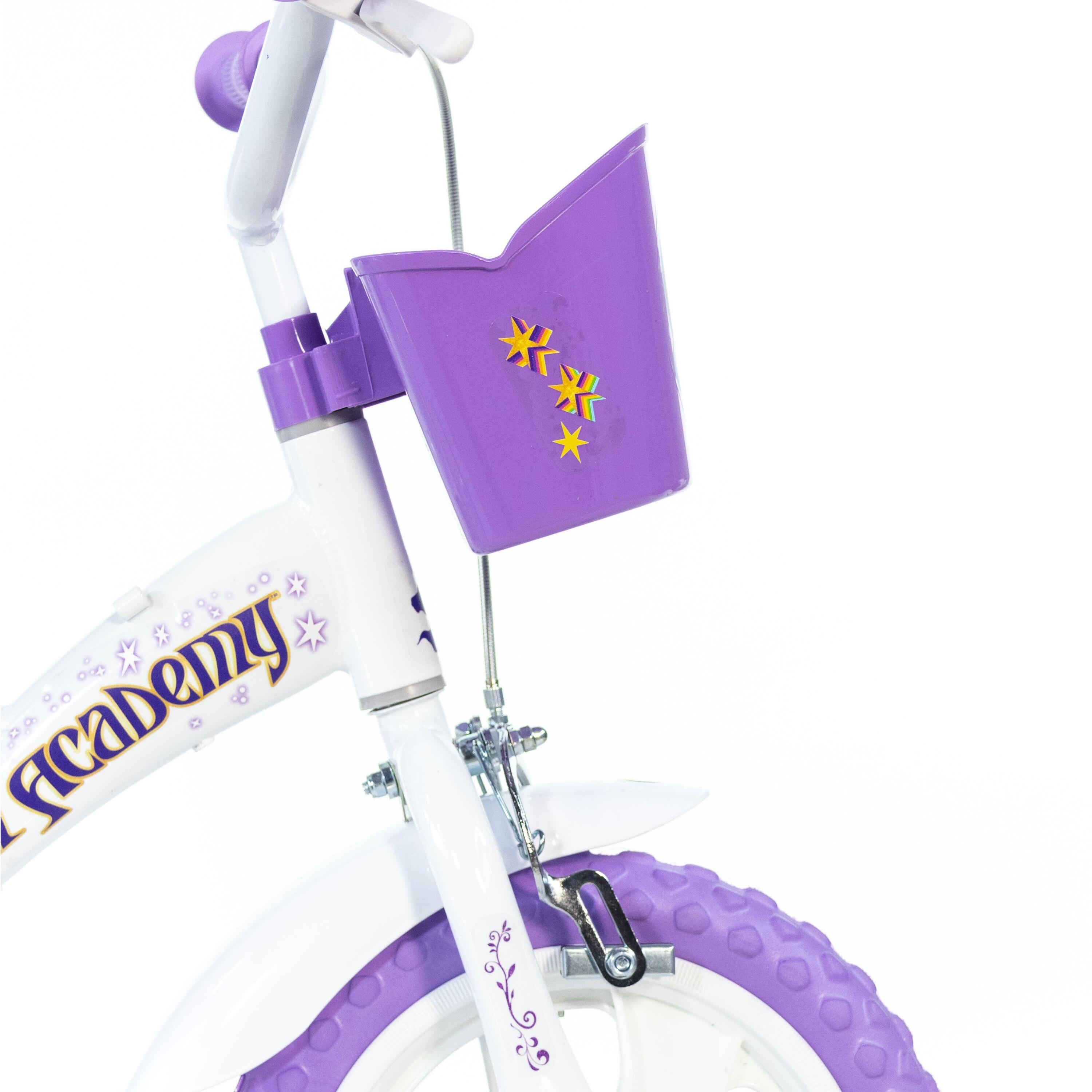 Dino Unicorn Academy 12 Inch Bicycle 4/5