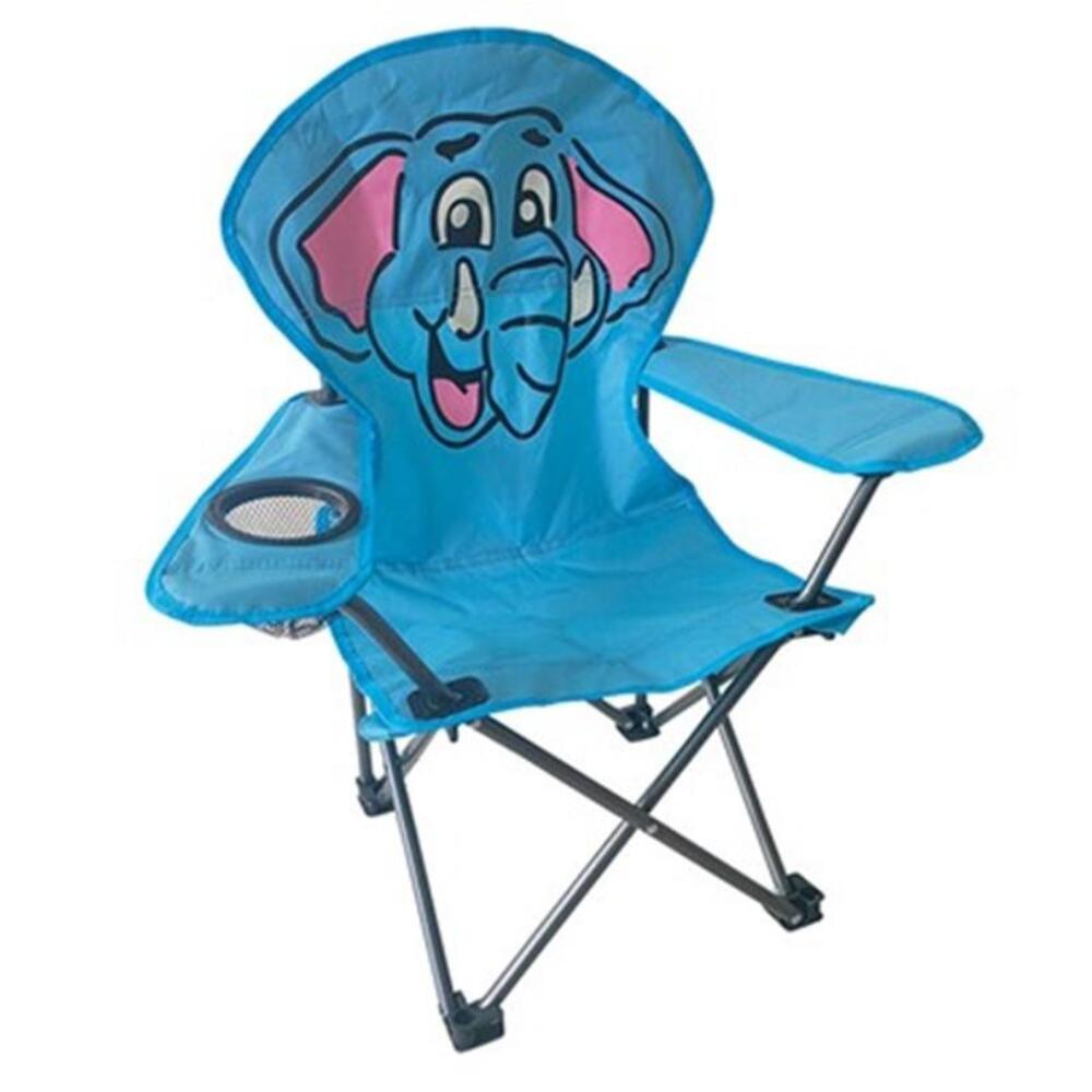 Quest Kids Elephant Folding Chair Children's Outdoor Seat 1/3