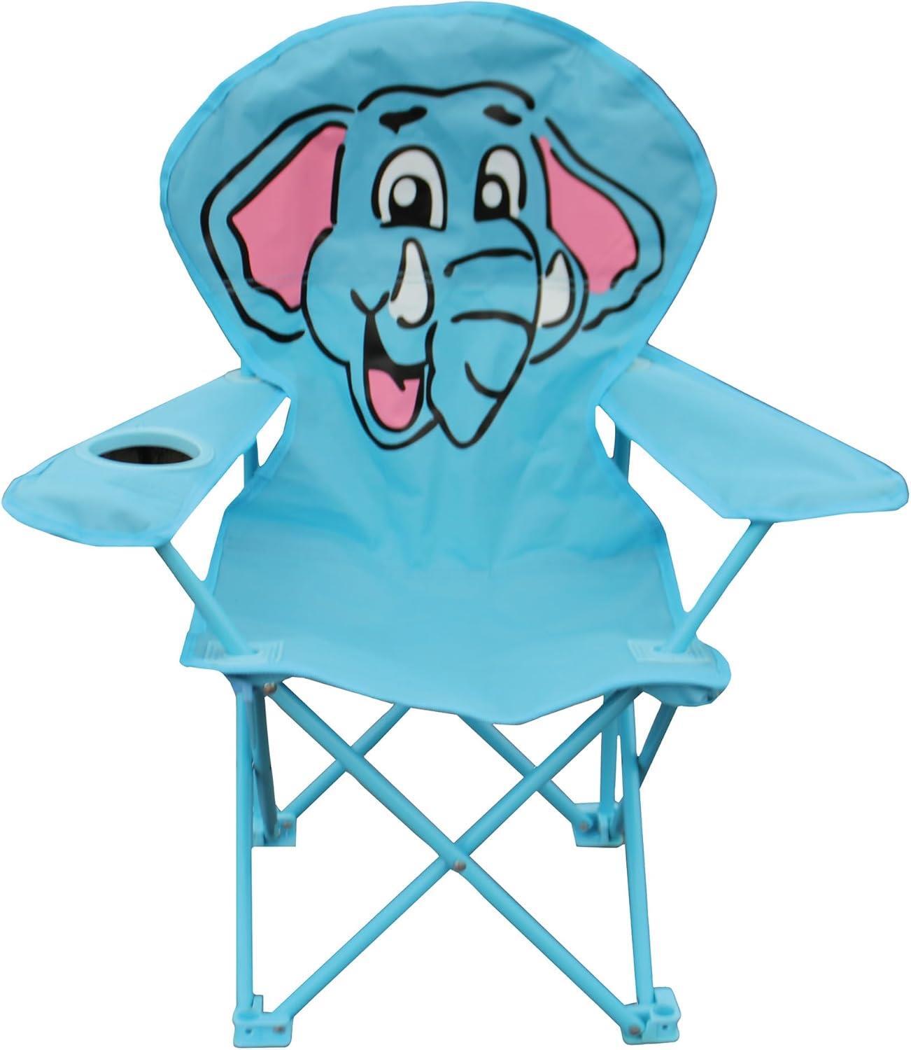 Quest Kids Elephant Folding Chair Children's Outdoor Seat 3/3