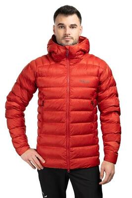 Giacca piumino uomo Rab Electron Pro rosso S