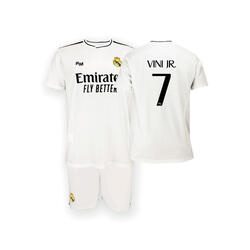 Kit Real Madrid Junior Domicile Vini Jr. 2024/25 Replica ( Vinícius Júnior )