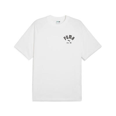 T-shirt Puma Modell Classics Relaxed Graphic T Farbe Weiß