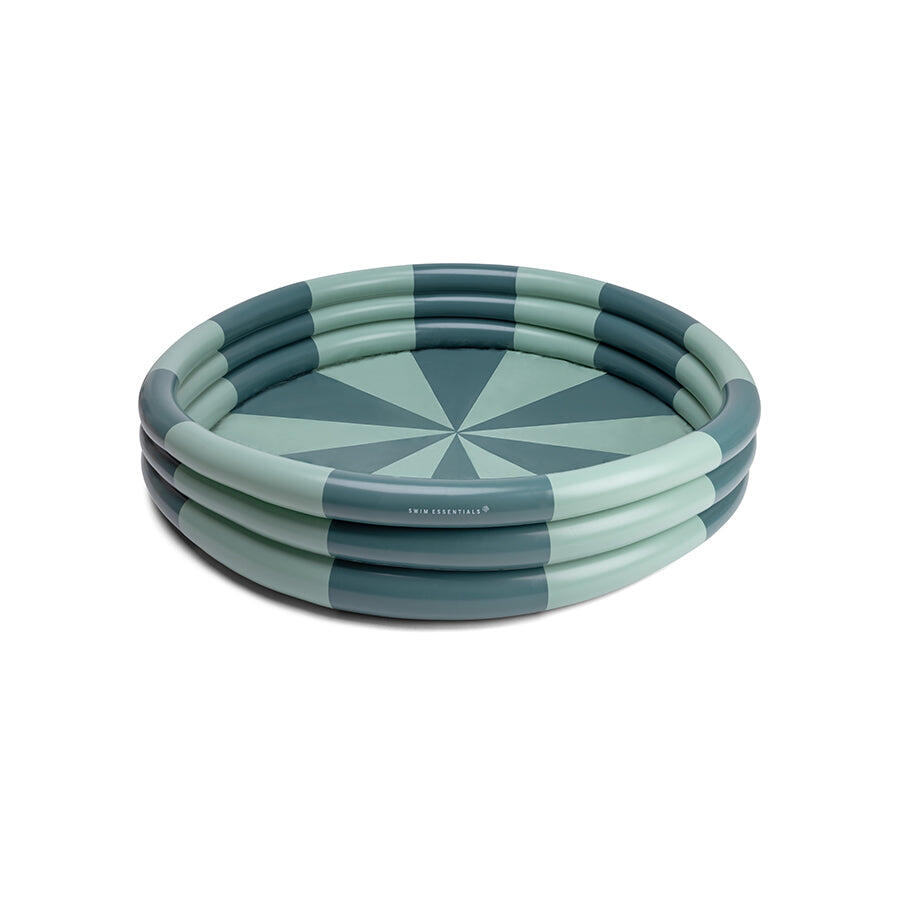 SWIM ESSENTIALS Swim Essentials | Piscina Gestreept 150 cm Verde/Bianco
