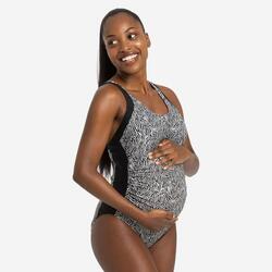 Seconde vie - Maillot de Bain Femme 1 Pièce Maternité Emy Zeb Black - TRÈS BON