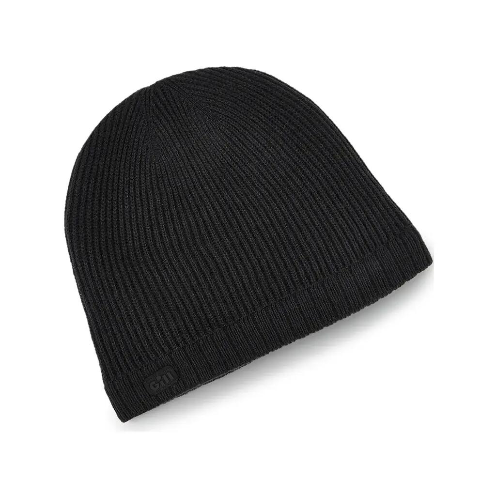 Waterproof black beanie