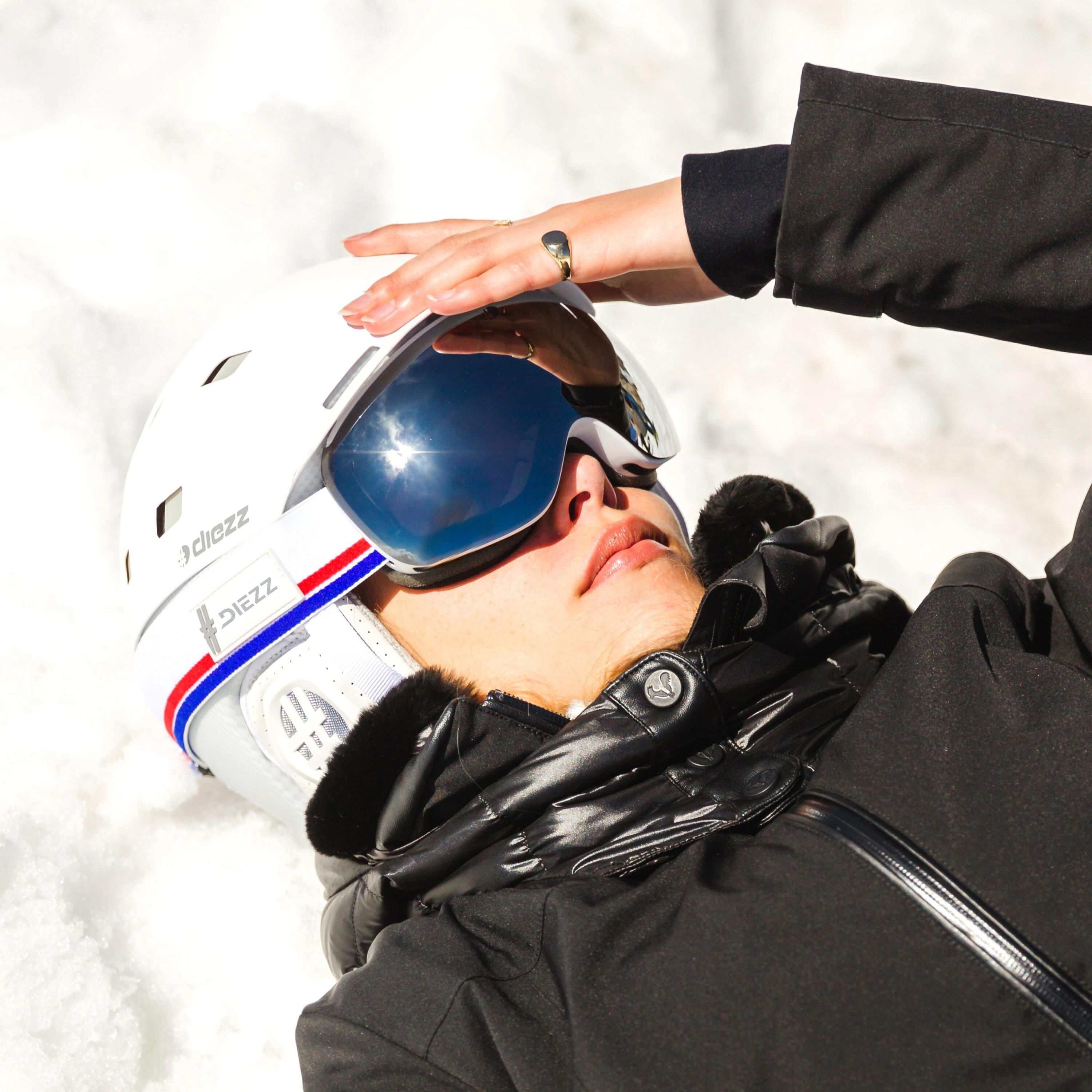 GOGGLE #VIZZION Magnet M white-silver Sans coloris 3/3