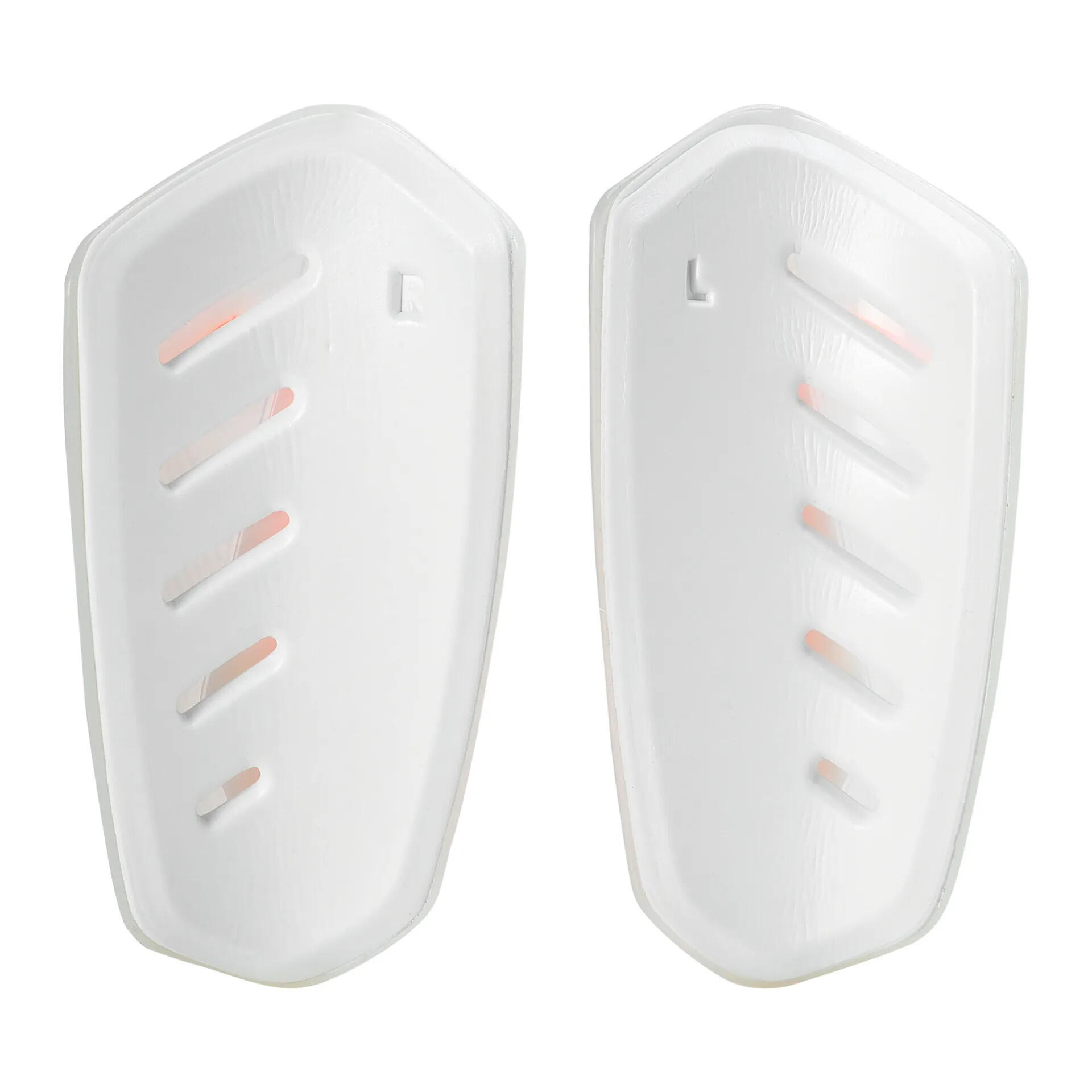 Caneleira leve Ultra Flex PUMA White Glowing Red 3/4