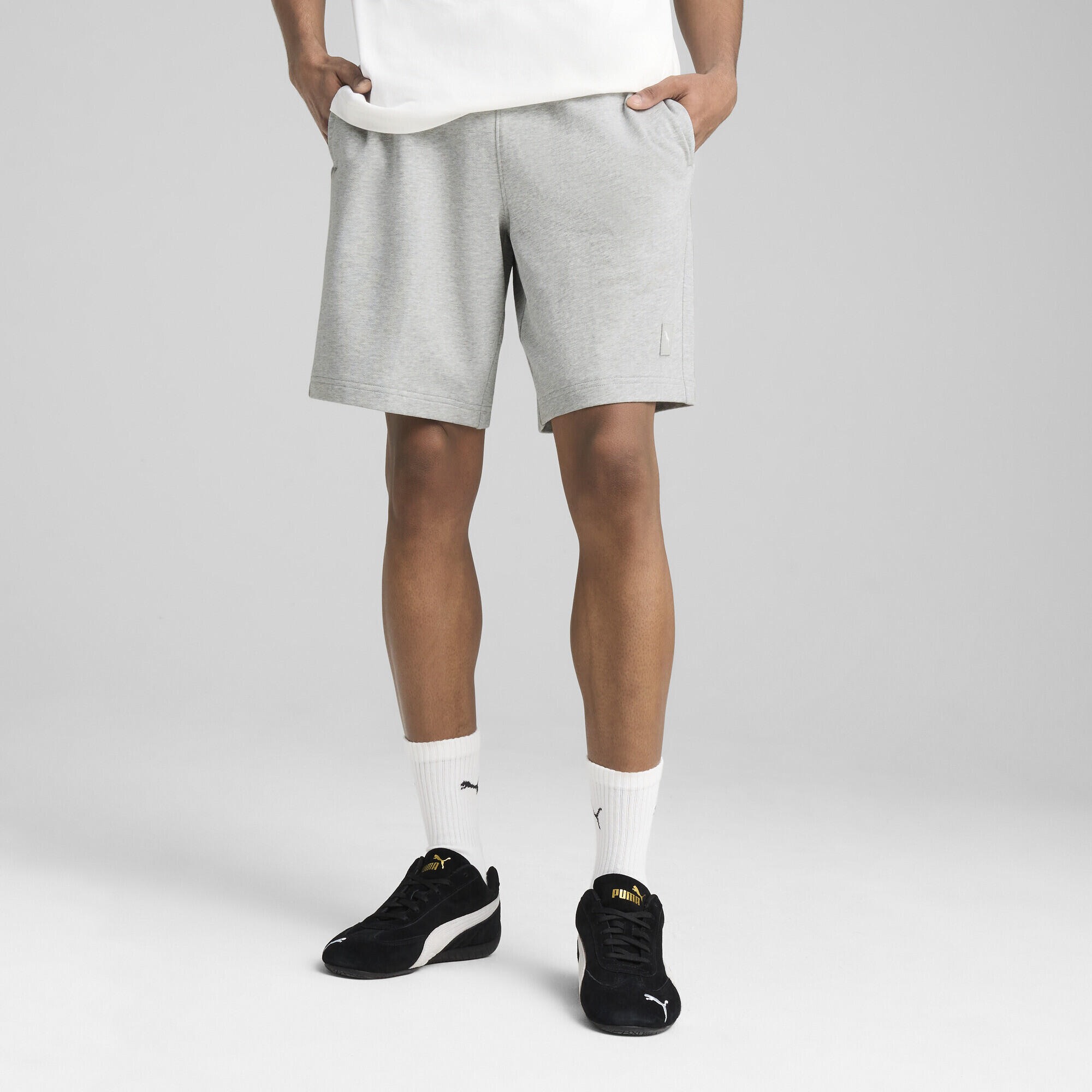 Essentials Elevated 9" Shorts Herren PUMA Light Gray Heather 2/7