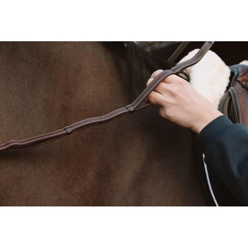 Bicchieri in cuoio per cavallo con maniglie Dy'on 2/5