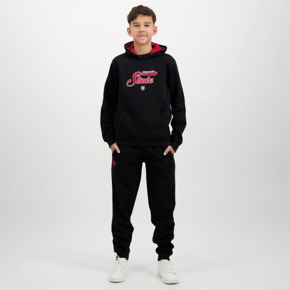 Pantalon Jogging pour enfant Custom Stade Toulousain Noir 4/4
