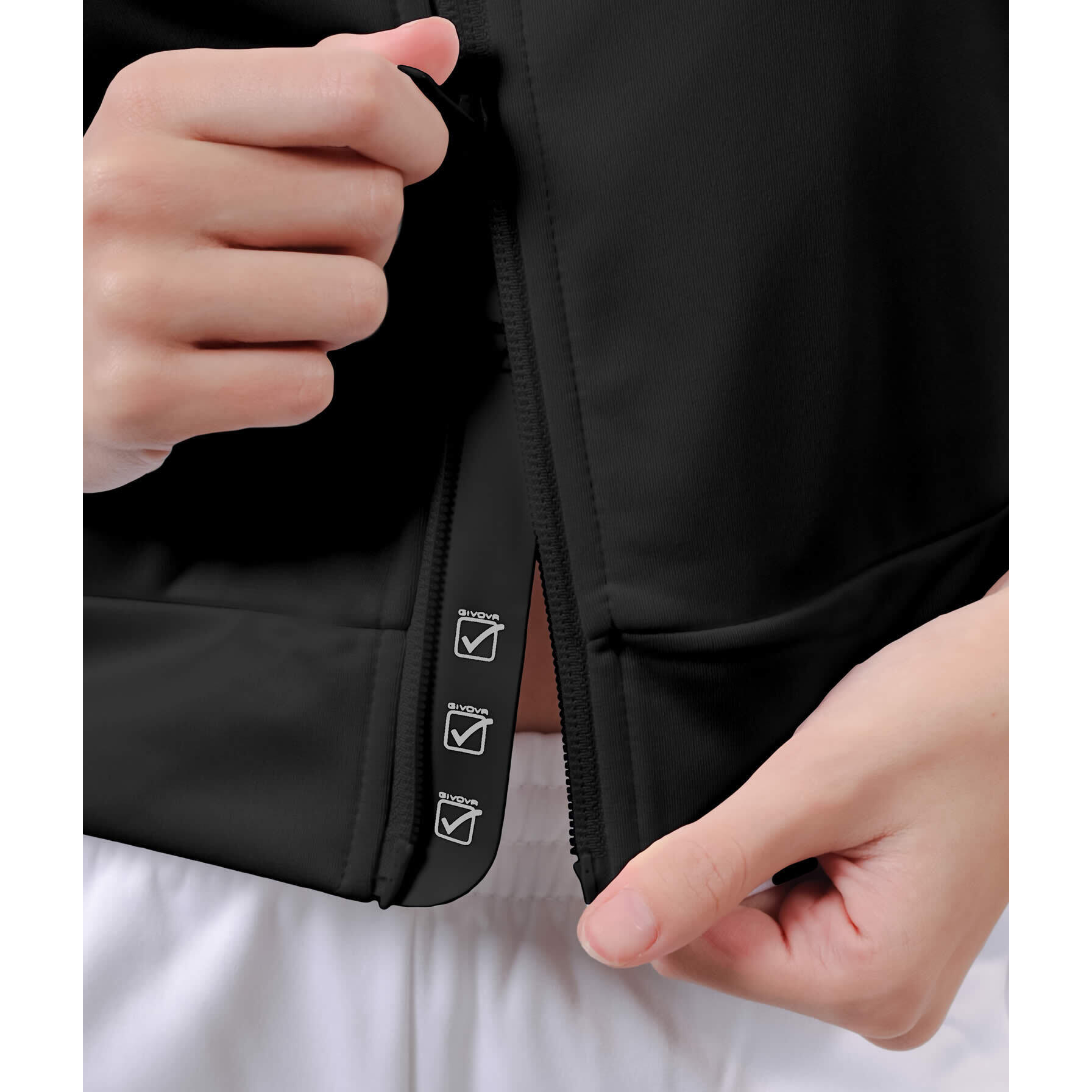 Veste de survêtement zippé femme Givova Dea 3/3