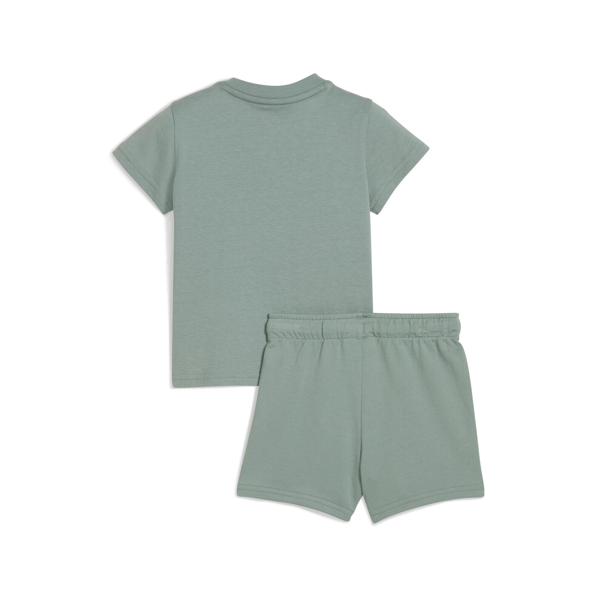 Ensemble short et t-shirt Minicats Sandy Adventures Bébé PUMA Green Moon 2/4