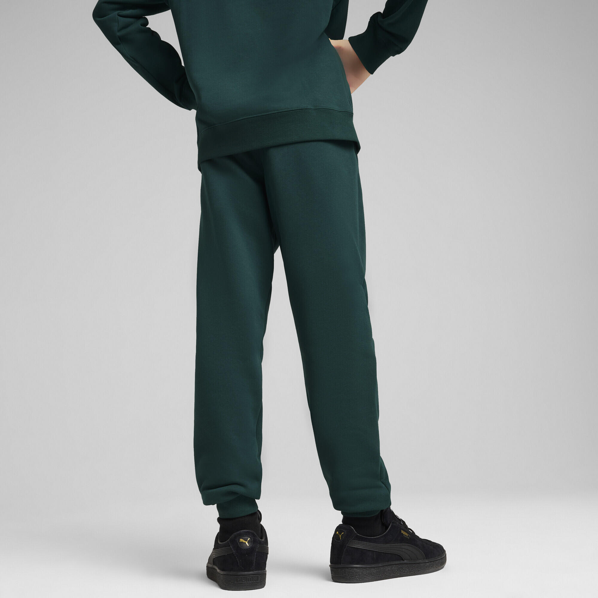 ESS No. 1 Logo Jogginghose Jungen PUMA Dark Myrtle Green 3/7