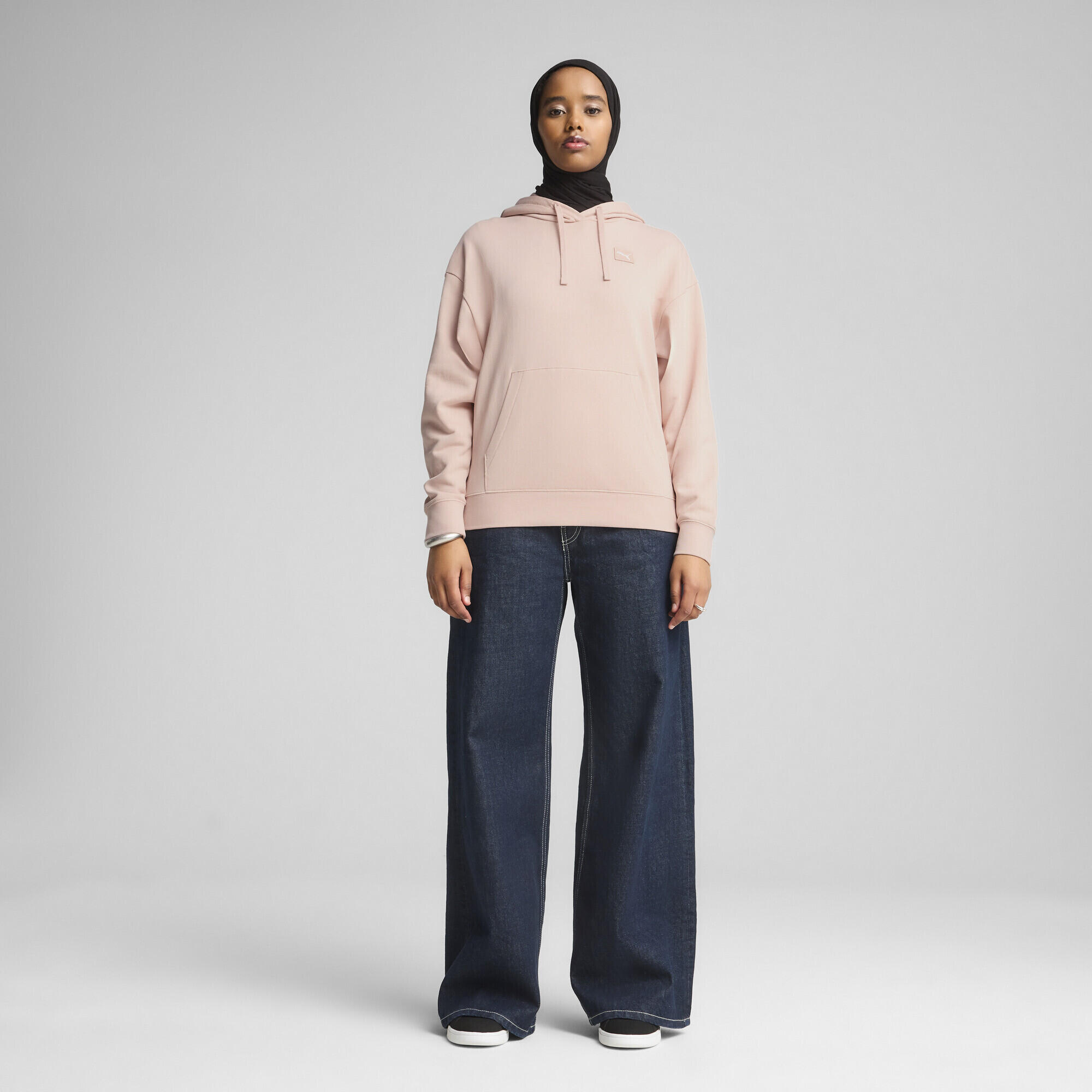 Sudadera con capucha ESS ELEVATED Comfort Mujer PUMA Rose Quartz Pink 6/7