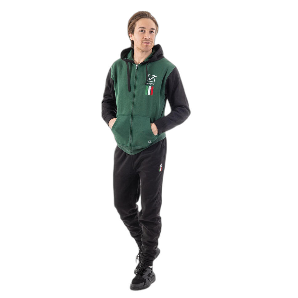 Givova Tuta Italia 101 dres męski z kapturem Felpa 2XL