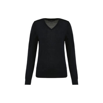 Pull merinos col V femme Kariban Premium