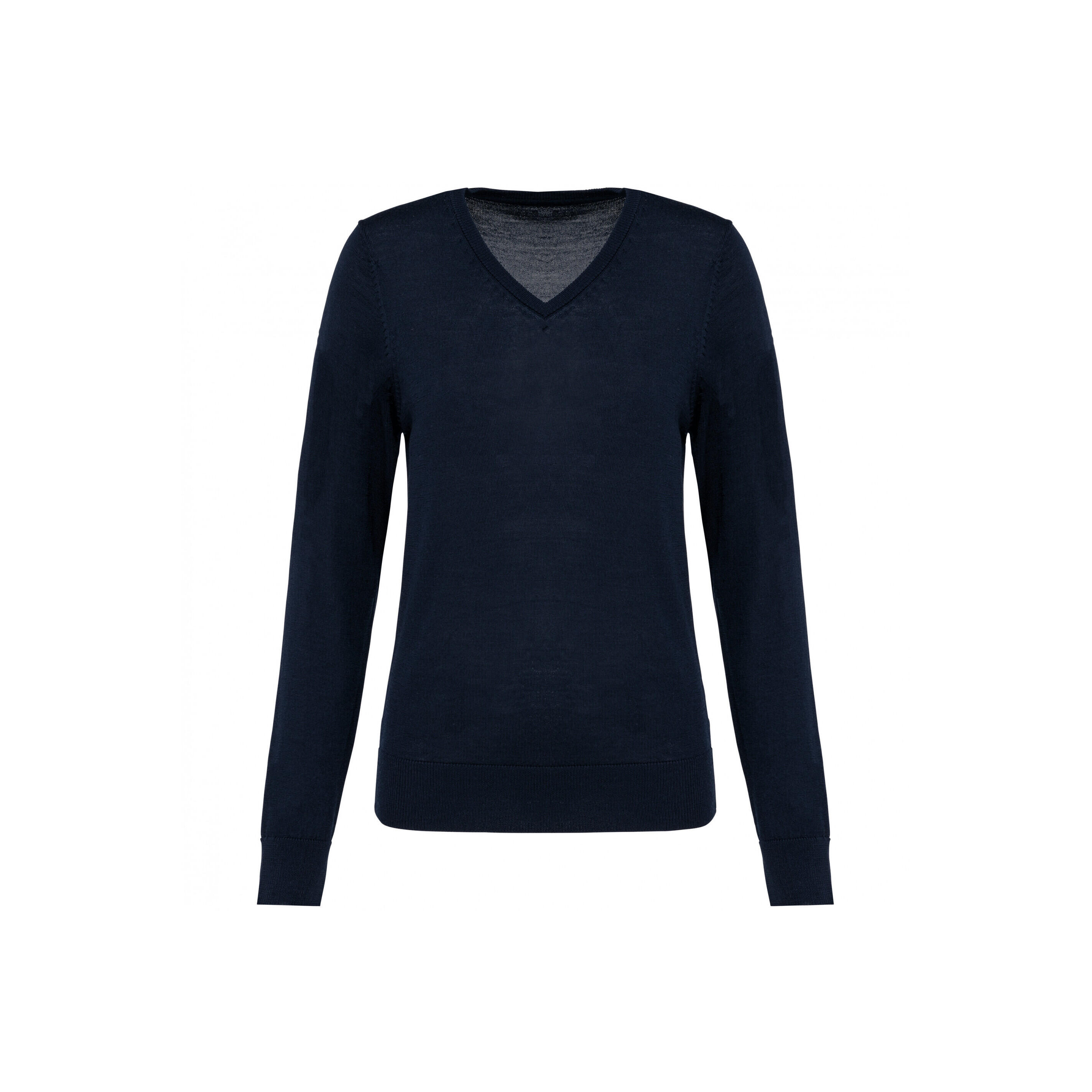 Kariban - Pull Merinos Col V Femme Kariban Premium - Pull - Bleu - 48 Xl - Decathlon