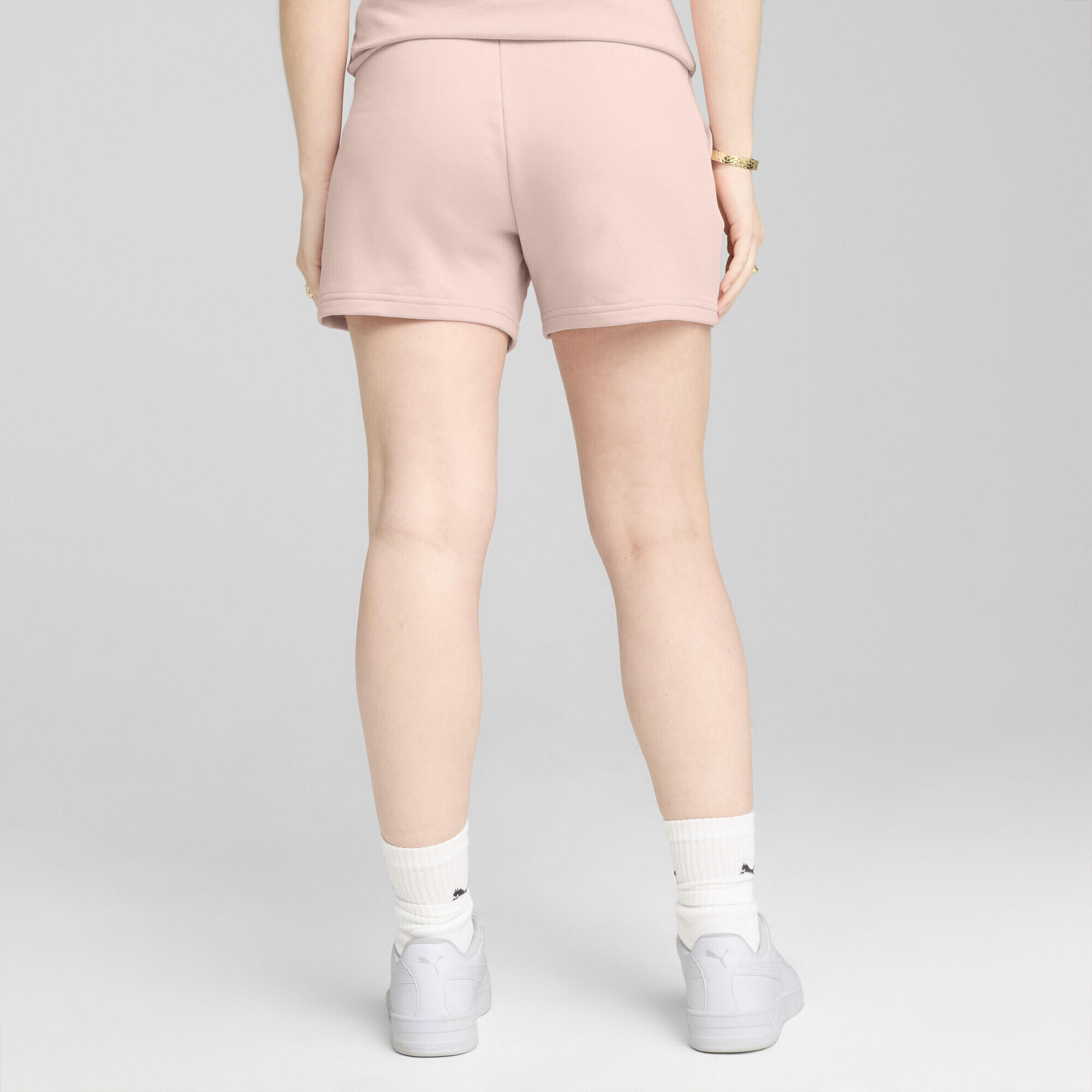 ESS Small No. 1 Logo short met hoge taille voor dames, 13 cm PUMA 3/7