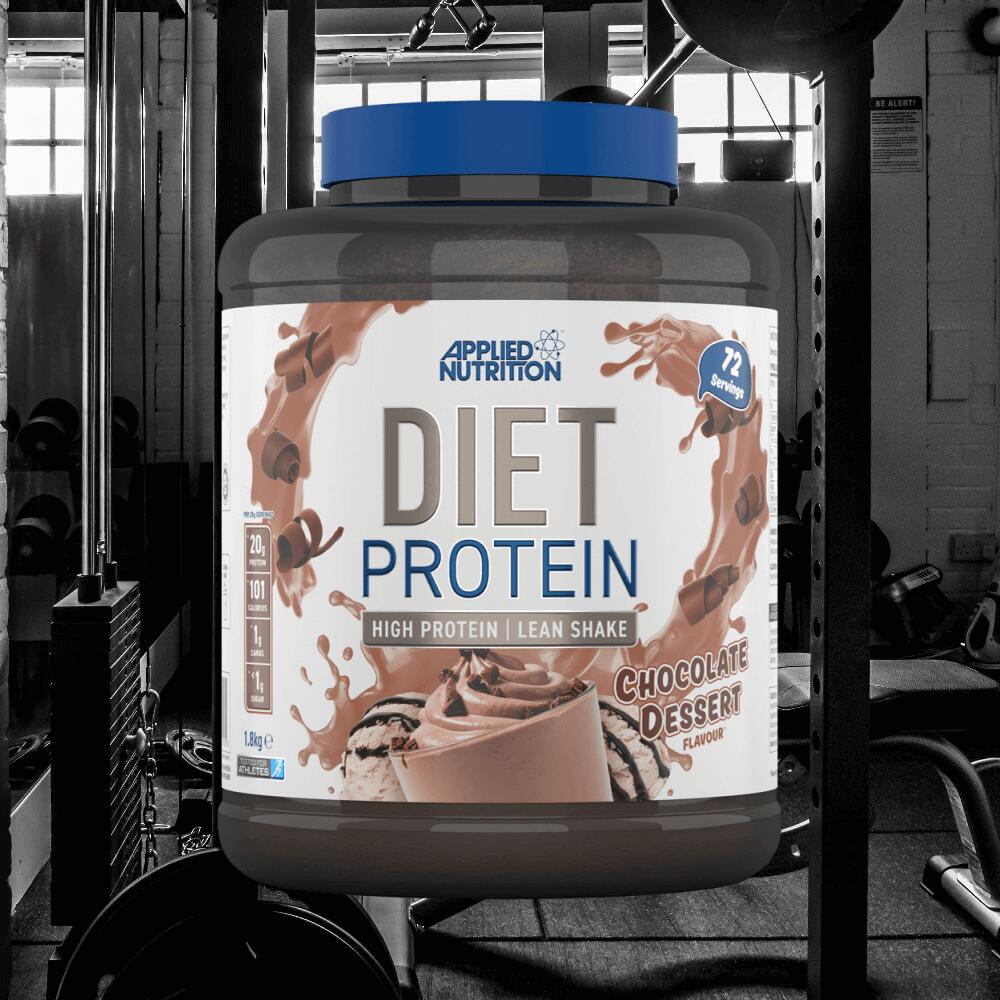 Applied Nutrition Diet Whey (1800g) Chocolate Dessert - Proteínas 2/3