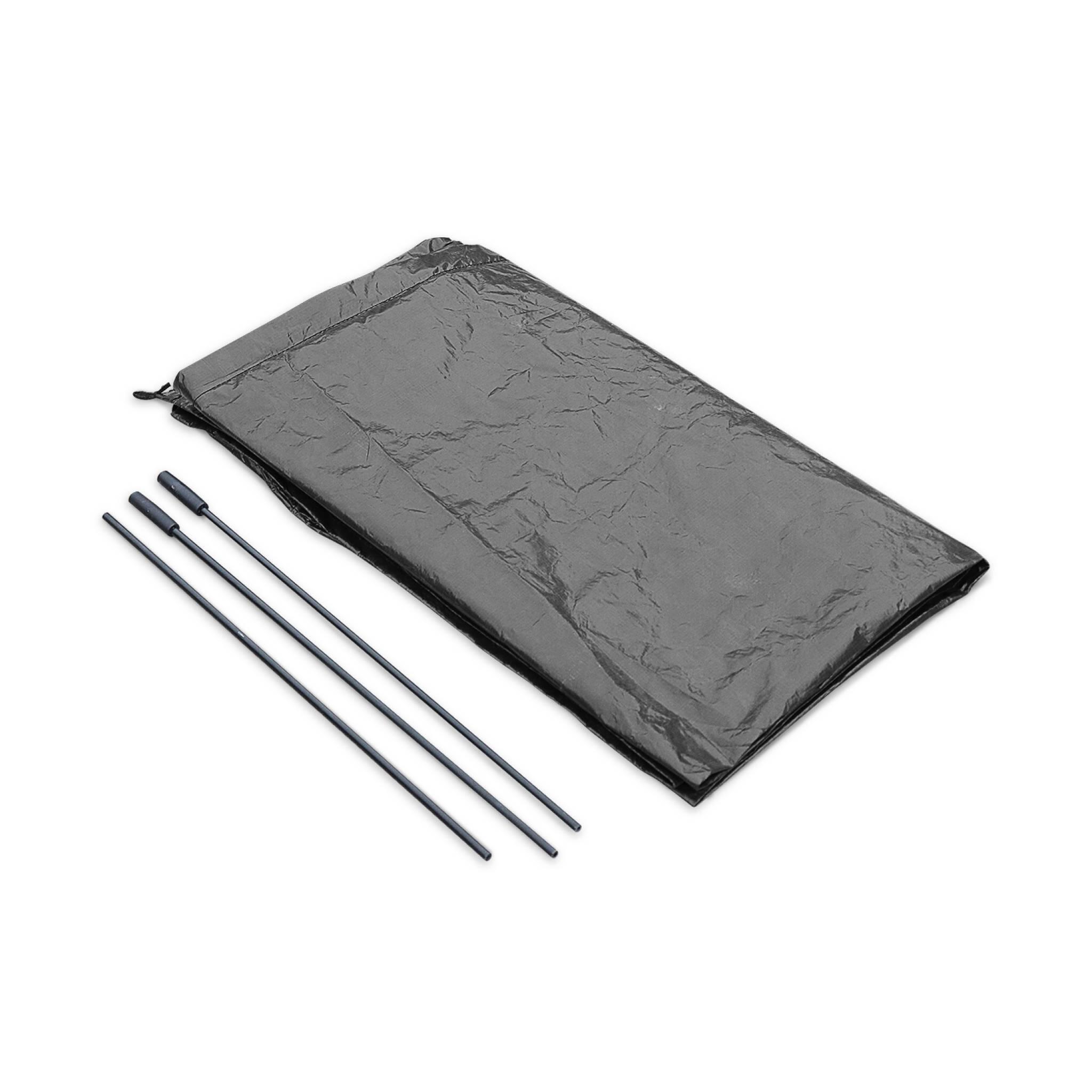 Funda 3x4m protectora, Negro 2/4