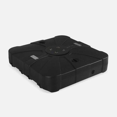 Base per ombrellone da 100 L Nero