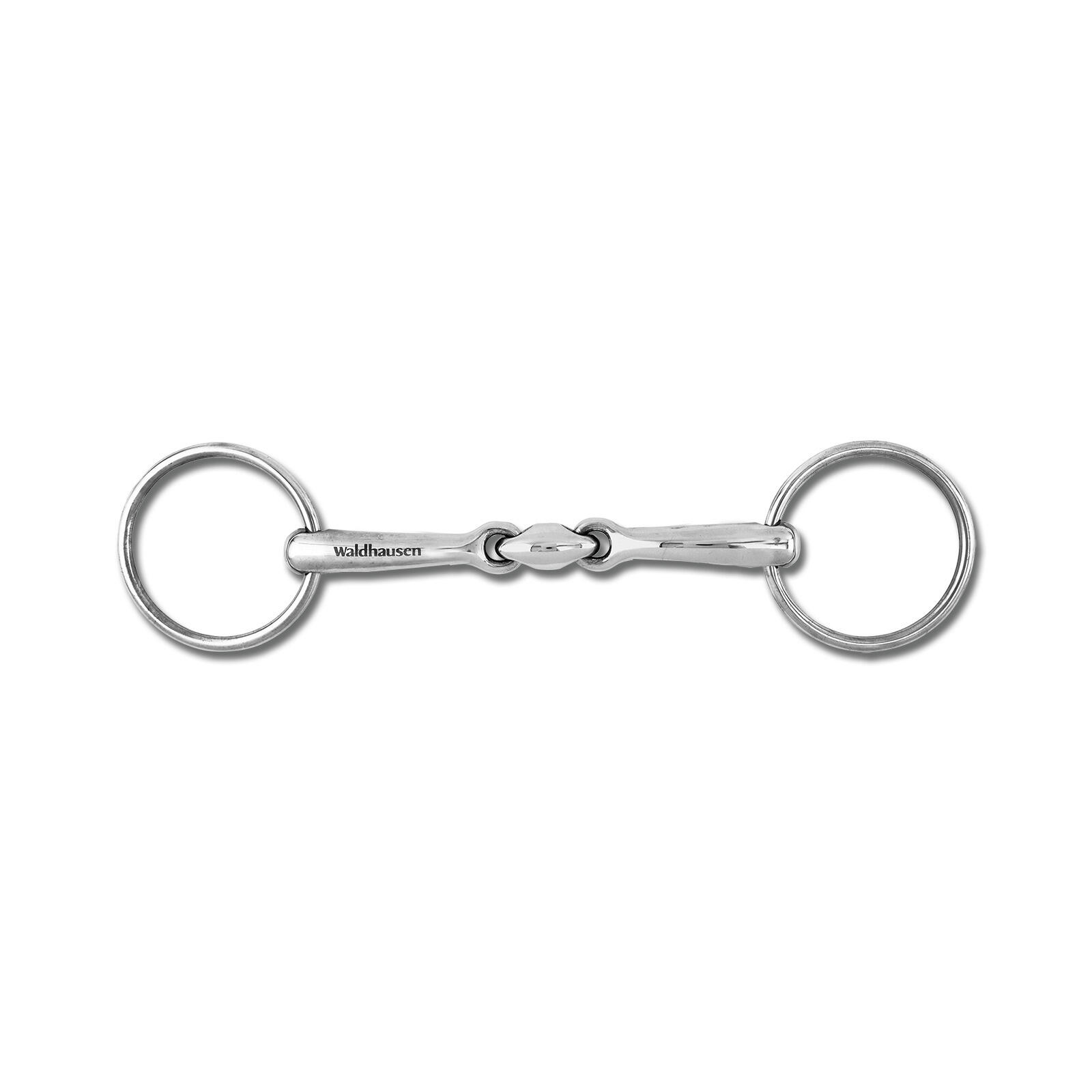 Mors de bride pour cheval double brisure Waldhausen Massif 1/1