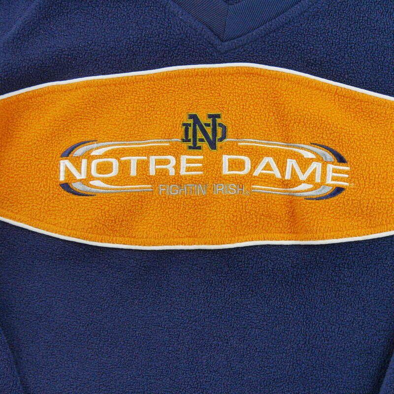 Reconditionné - Pull polaire Homme NCAA Notre Dame Y2K - homme - Excellent