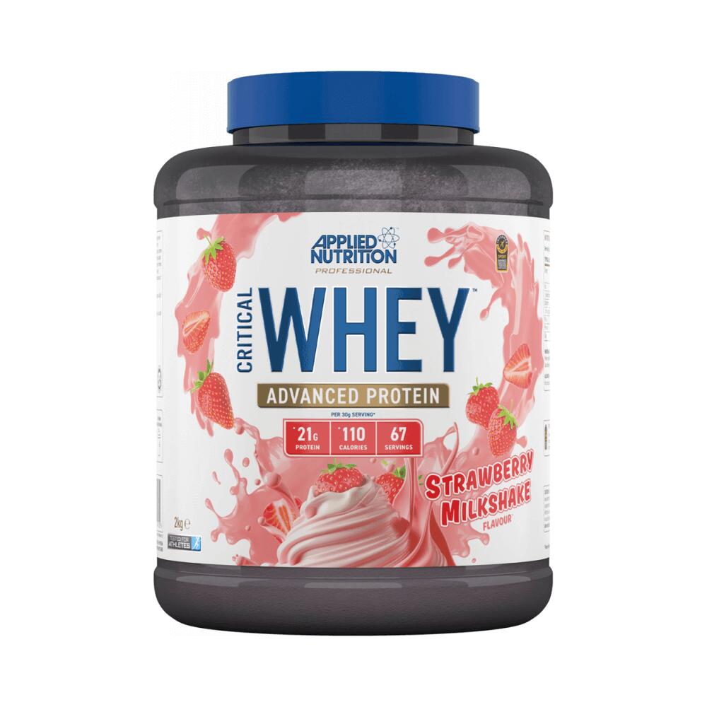 Applied Nutrition Critical Whey (2000g) Strawberry Milkshake - Proteins