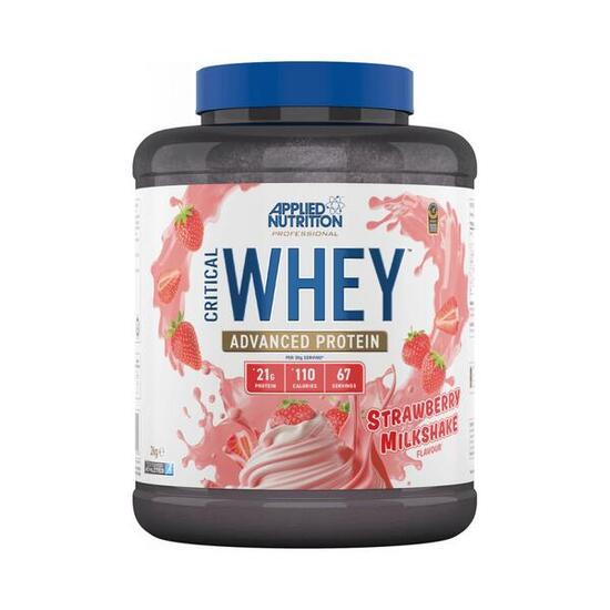 Applied Nutrition Critical Whey (2000g) Strawberry Milkshake - Protéines