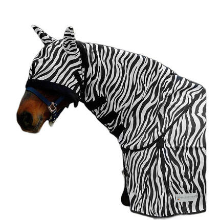 Couvre-cou pour cheval Waldhausen Zebra
