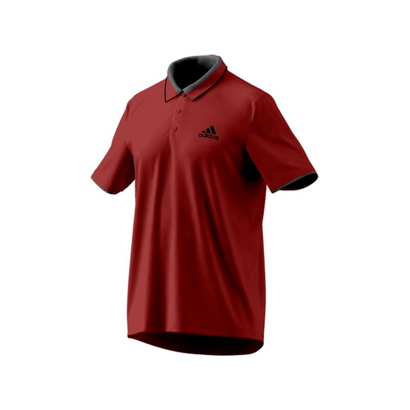 Adidas ESS Core Polo Men Training Polo Shirts Red-picture-10