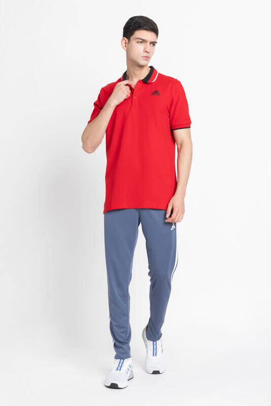 Adidas ESS Core Polo Men Training Polo Shirts Red -  2