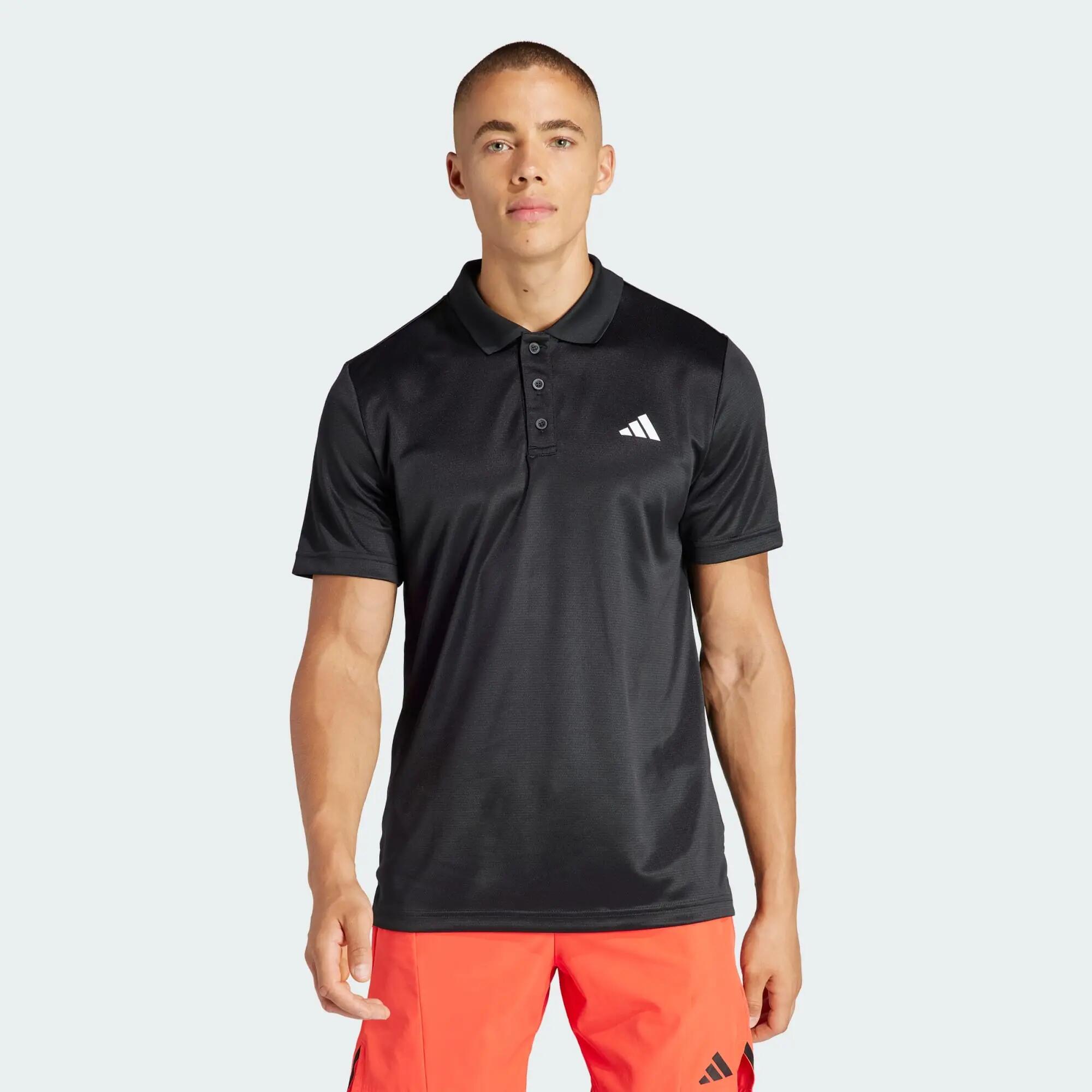 Adidas TR-ES POLO Men Training Polo Shirts Black -  2