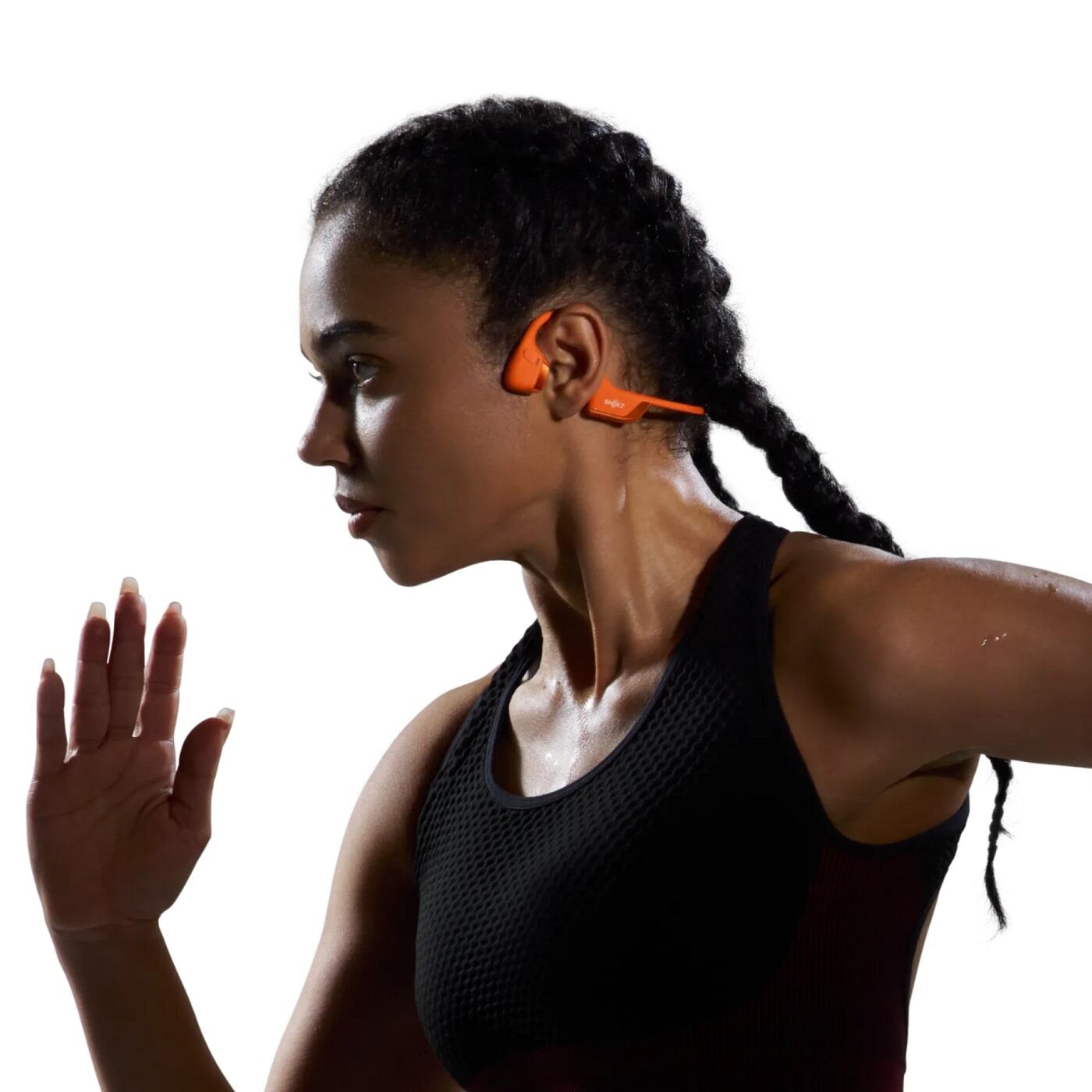 Shokz Open Run Pro 2 S820 Bone Conduction Headphones Orange