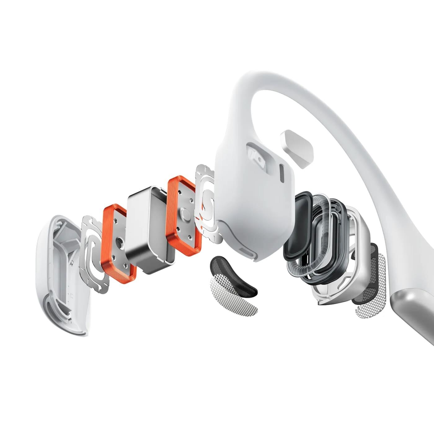 Shokz Open Run Pro 2 S820 Bone Conduction Headphones Silver