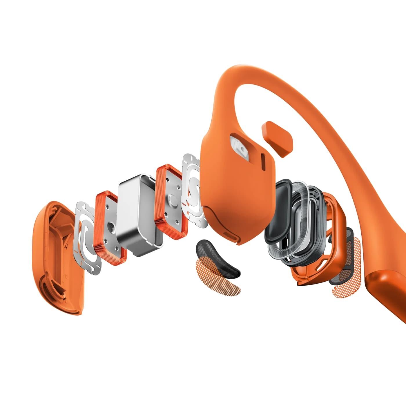 Shokz Open Run Pro 2 S820 Bone Conduction Headphones Orange