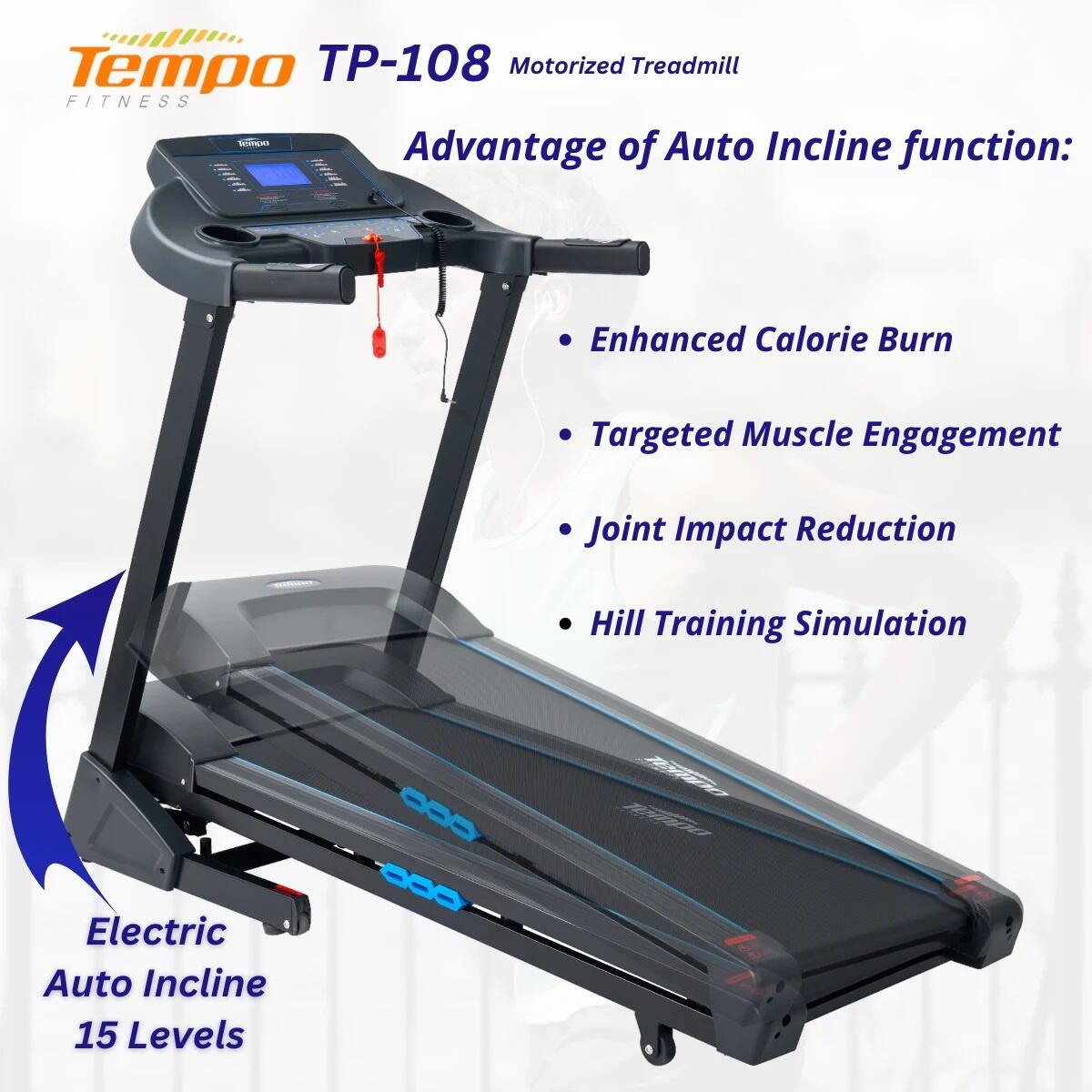Tempo Fitness TP108 Treadmill