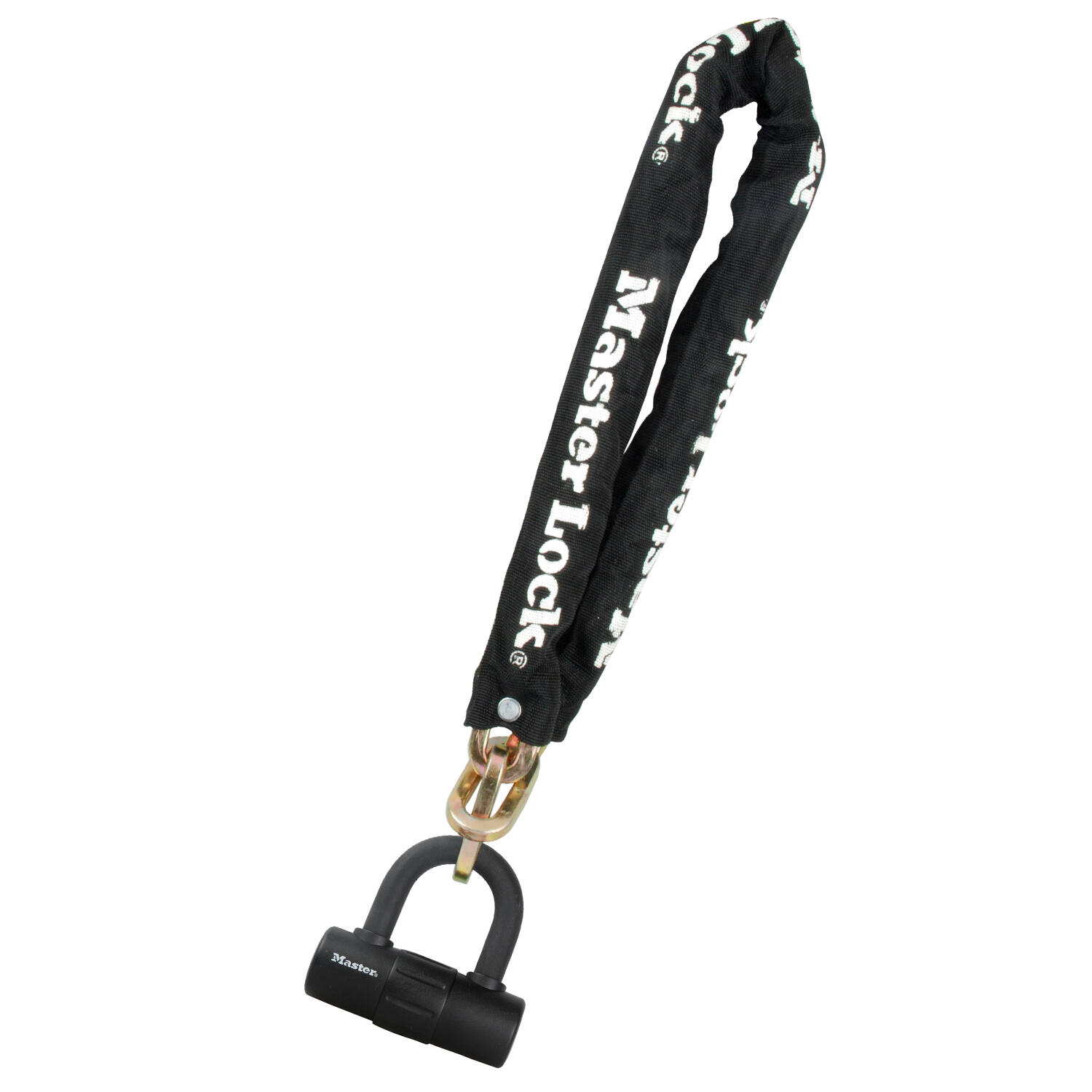 MASTER LOCK Fahrradschloss Stahlkettenglied mit mini Bügelschlösser [Zertifiziertes]