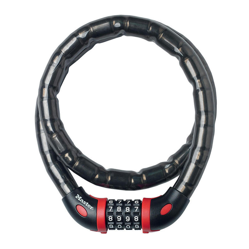 Cable Antivol Vélo [1 m Câble] [Combinaison] [Extérieur]