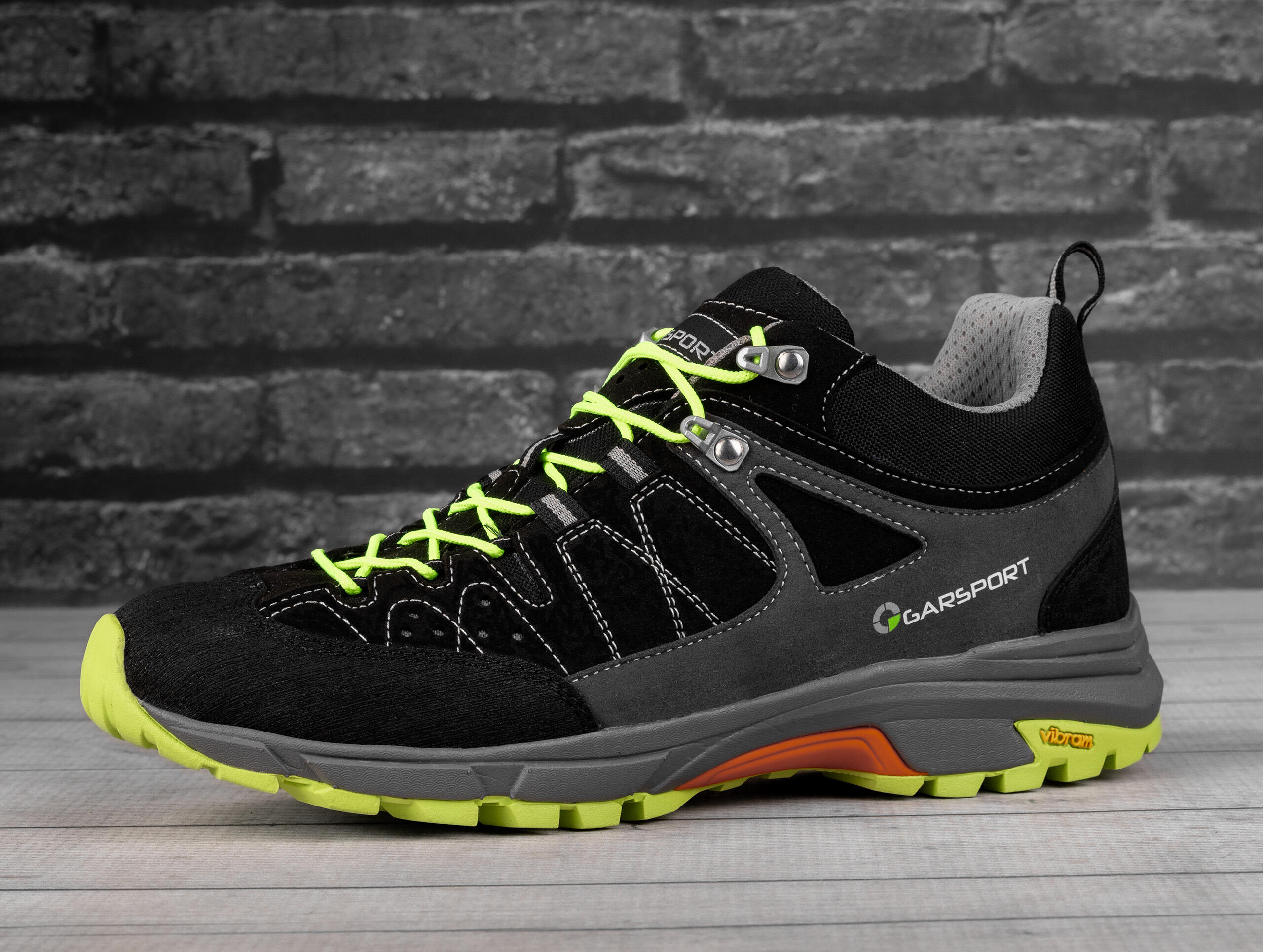 Buty męskie sportowe wodoodporne Garsport FAST HIKE LOW TEX NERO ANTRACITE 4/7