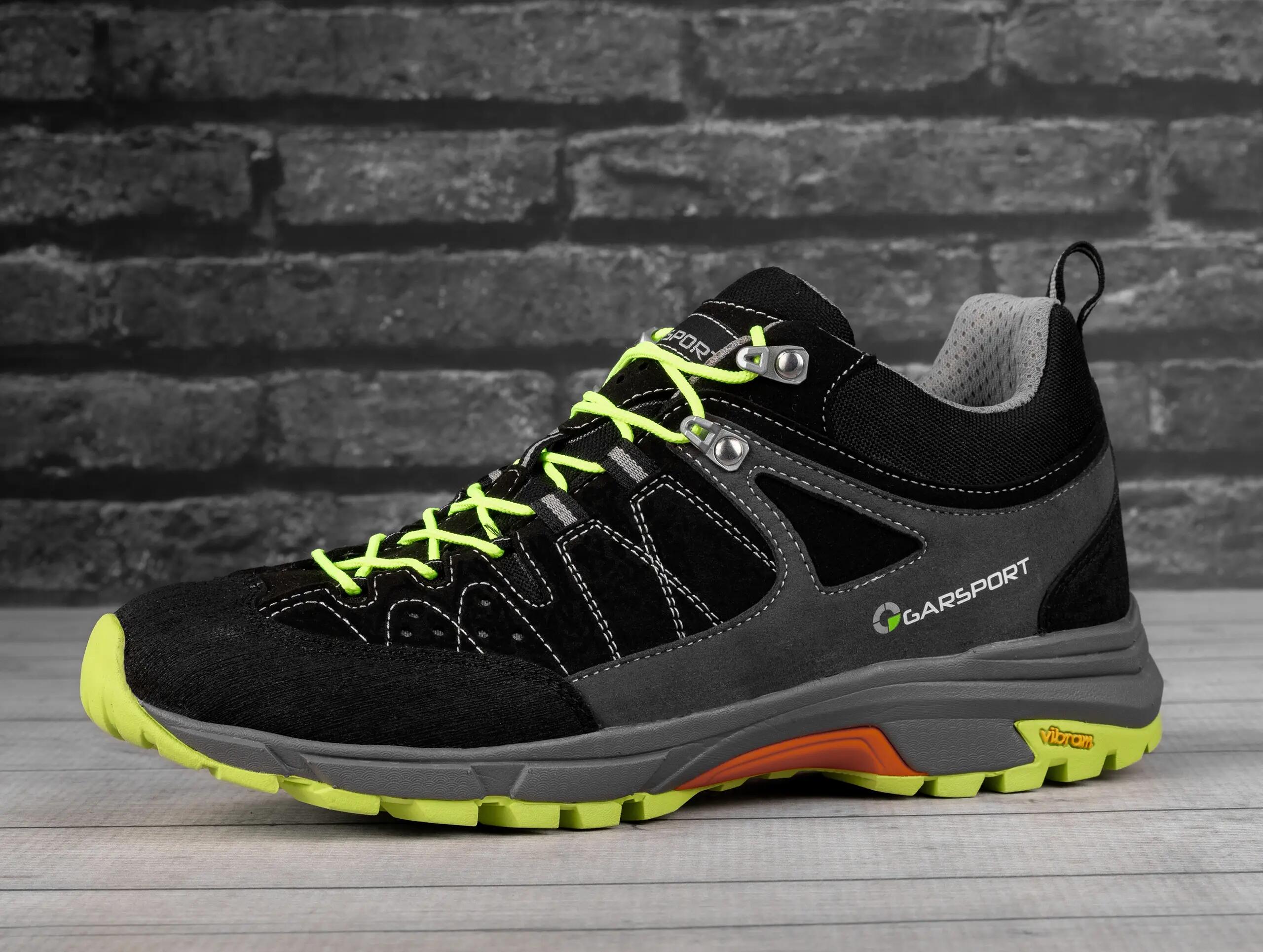 Buty męskie sportowe wodoodporne Garsport FAST HIKE LOW TEX NERO ANTRACITE 4/7