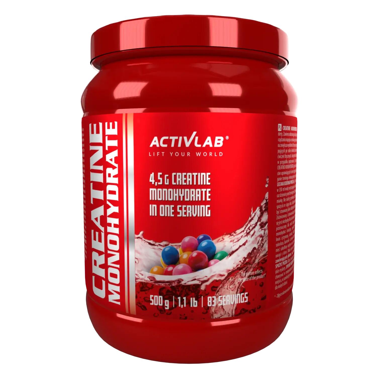 Monohydrat kreatyny Creatine Monohydrate Activlab 2/3