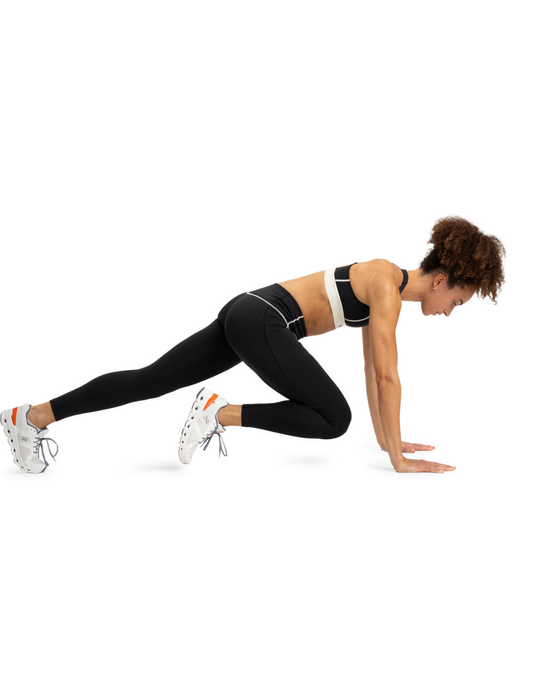 Legging technique BOLD MOVES 2.0 Noir Femme 3/4