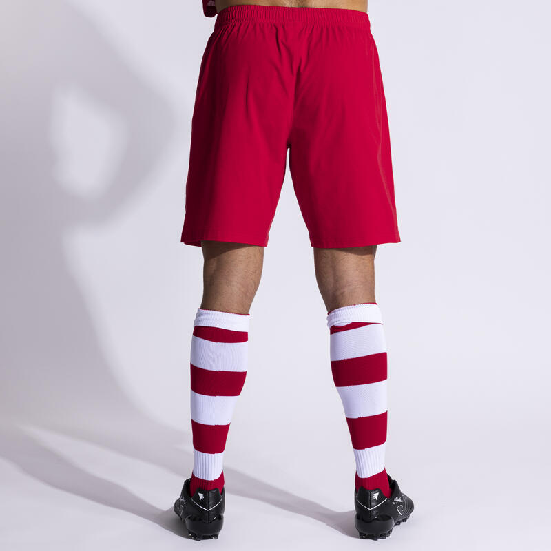 Pantaloni Scurți de Fotbal Joma Eurocopa III Roșii XL - Ușori și Respirabili
