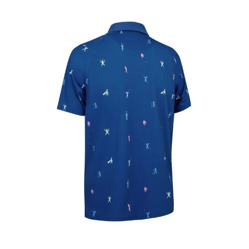 Callaway Time Lapse Polo Hommes Galaxy Blue 2/5