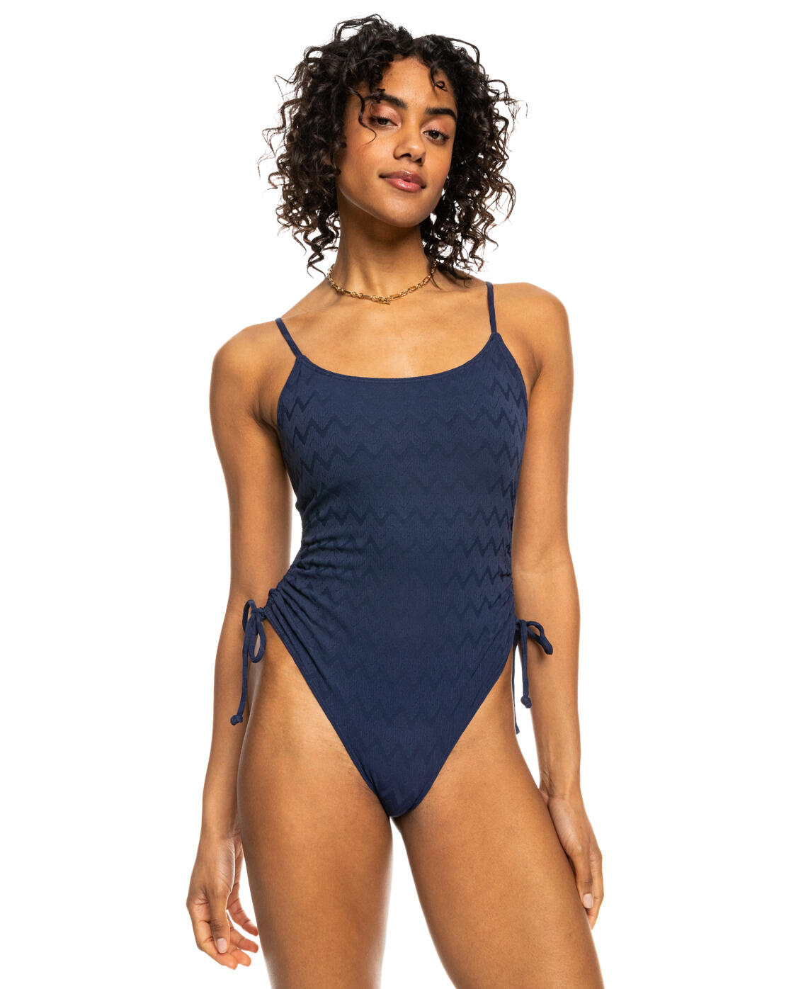 Maillot de bain une pièce échancré CURRENT COOLNESS Bleu Femme 2/6