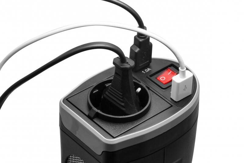 Carregador Technaxx Car Power Inverter with 2 USB Ports TE13 4/7