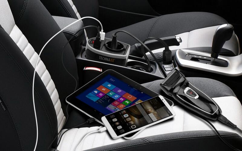 Carregador Technaxx Car Power Inverter with 2 USB Ports TE13 7/7