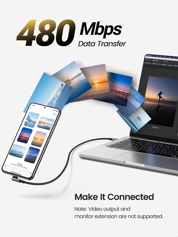 Cabo Swissten USB-C to USB-C 100W (2m) 5/7
